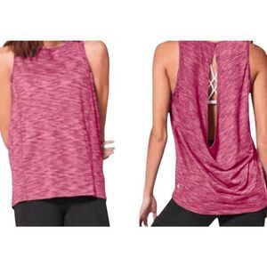 LULULEMON ATHLETICA Low Key Tank 'Silver Size 10